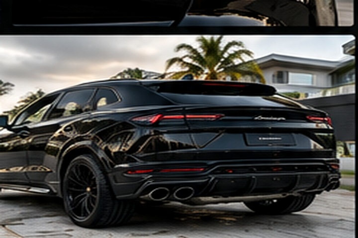 Exterior vehicle detailing visual