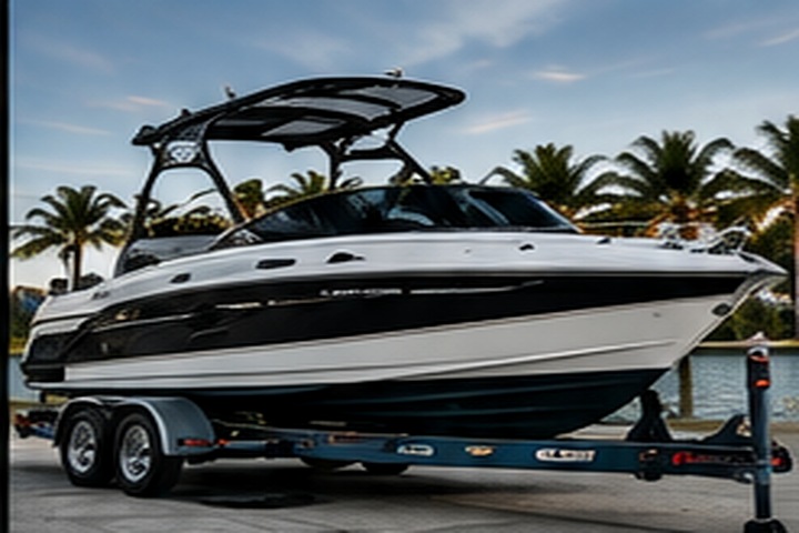 Boat vehicle detailing visual
